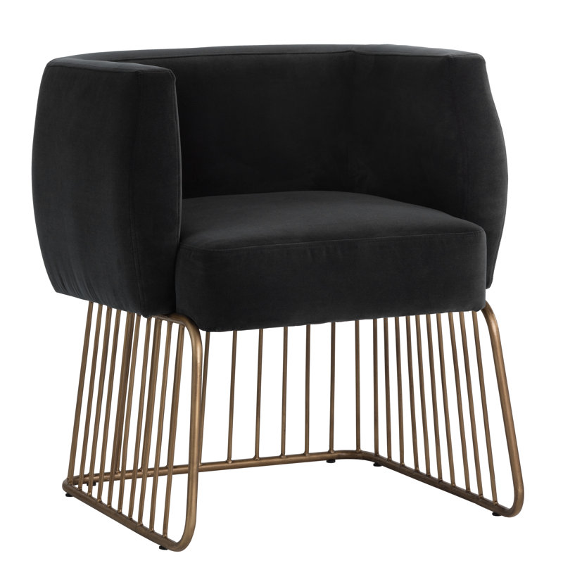 Directions Upholstered Arm Chair, Gray