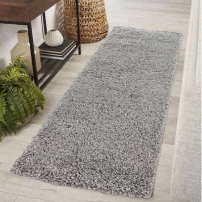 Esterly Solid Colour Shag Area Rug