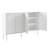Cream Style Sideboard with Fluted Doors