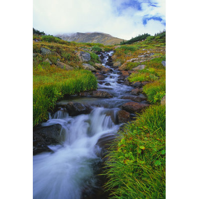 Mountain Waterfall Creek by Amygdala_Imagery