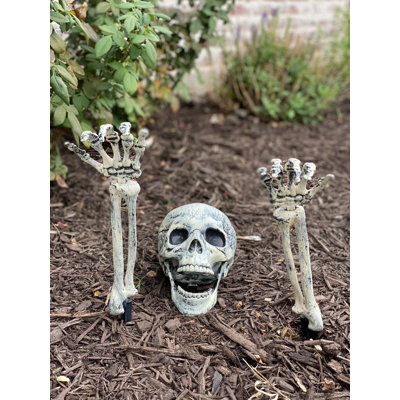 Halloween Decorations,Realistic Skeleton Stakes Halloween Decorations