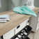 St. Nicholas Foldable Sewing Table with Wheels