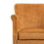 Velour Upholstered Armchair-1187404963