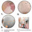 «Pink Rosegold Stripes Complexity V», art moderne sur toile transitionnel-1955174708-1955174709