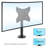 Mount-it! Bolt Down Stand For Flat Screen Tvs