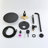 Modern 9.84" Round Wall Mounted Complete Shower System With Anti-Scald Pressure Balance Valve-128972436