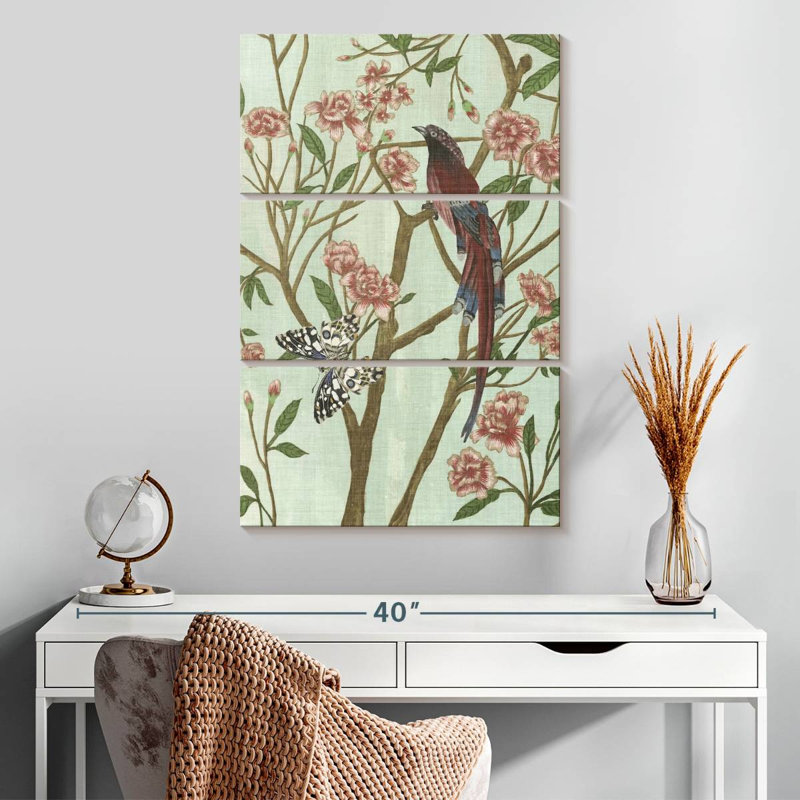 Brampt Delicate Chinoiserie III, 32" H x 20" W