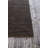 Gilberte Authentic Hand-Woven Handmade Dark Brown Modern Solid Textured Polyester Area Rug-24492367