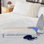 Accessory Sleeve Ironing Board Compact Tabletop with Foam Pad and Cotton Cover