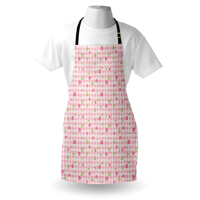 Gingham Bib Apron