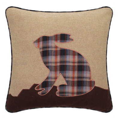 Skylar Plaid Square Cushion Cover