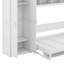 Lit escamotable Murphy avec placard, tiroirs et tablettes-113969906-113969907