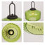 Luminaire suspendu moderne en verre vert, cordon réglable, ampoule E26 incluse