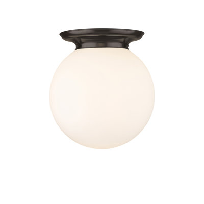 Alphonsa Glass Semi Flush Mount