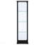 Vitrine noire à 4 tablettes-133427319