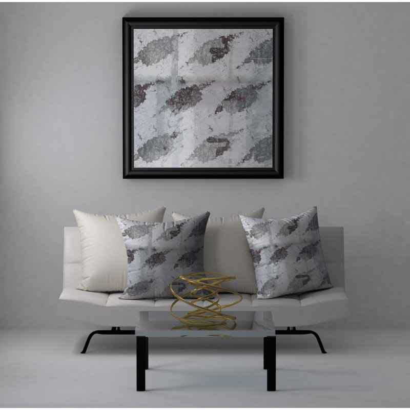 Housse de coussin carrée/insert, 18 po x 18 po