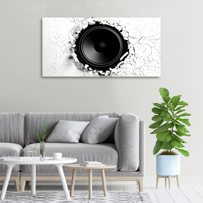 Speaker - No Frame Print on Canvas