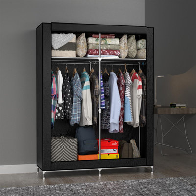 108 cm mobiler Kleiderschrank