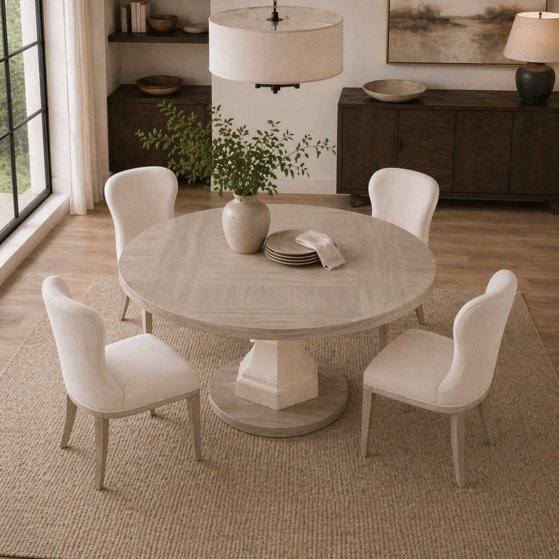 Arpdale 5-Piece Dining Set For 4 · Round Table & 4 Side Chairs