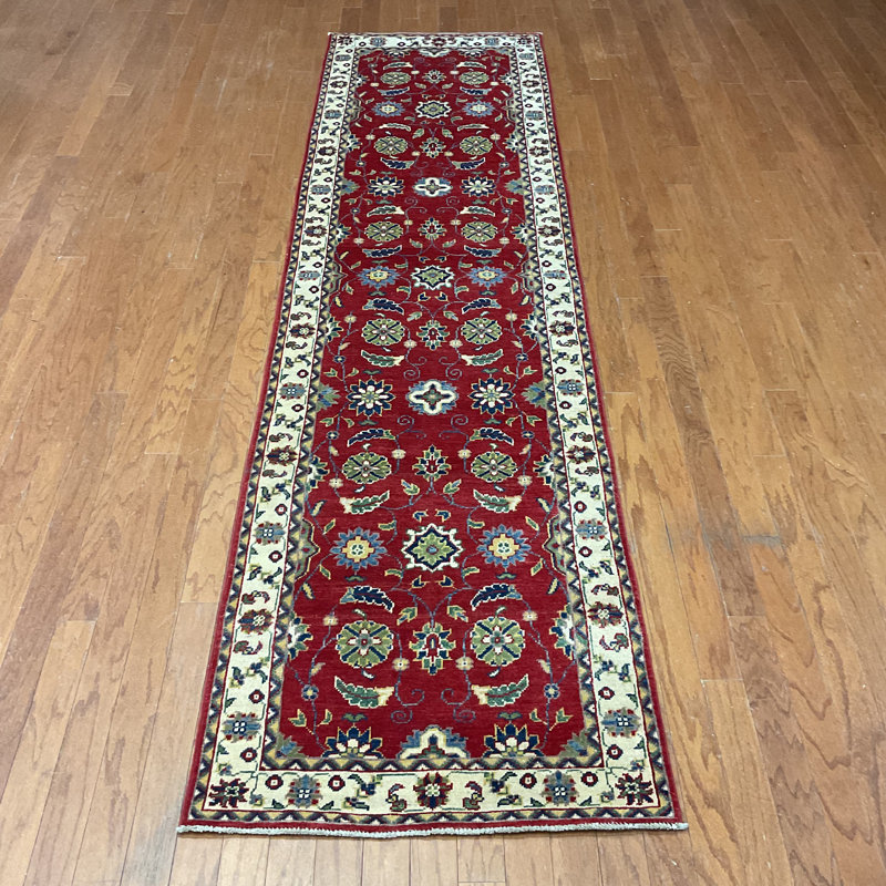 Handmade Kazak Wool Runner