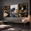 3 Piece Wrapped Canvas Wall Art