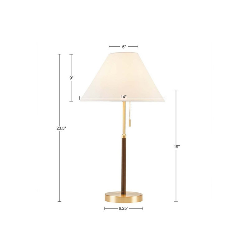 Lampe de table deux tons