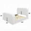 Grand lit Shelyn avec DEL, meuble télé, foyer et Bluetooth-1685442099