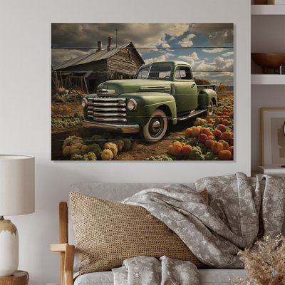 " Pickup Truck Country Charm I "