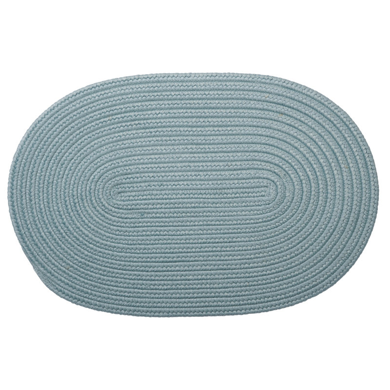 Tapis de porte intérieur / extérieur Trautman, L 45 po x L 70 po, Bleu fédéral