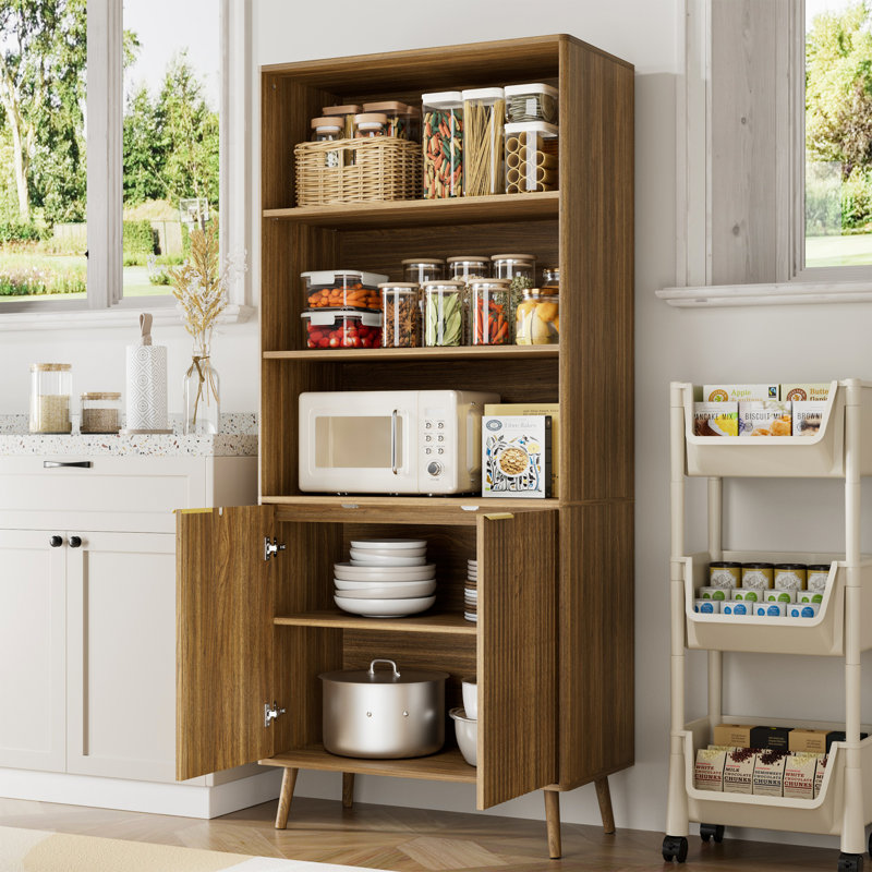 70.9 Kitchen Pantry, Walnut