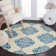 Daijah Hand Hooked Wool Pile Geometric Rug