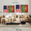 «USA and Portugal Flags», 3 pièces-1715646438