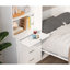 Lit escamotable vertical peu encombrant avec tablettes et tiroirs pour différentes pièces