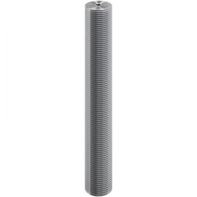 Hardware Cloth, 1/2 inch 48in x 50 ft 19 Gauge, Hot Dipped Galvanized Wire Mesh Roll, Chicken Wire Fencing, Wire Mesh for Rabbit Cages, Garden, Small Rodents