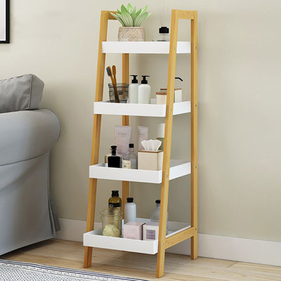 Giel 98 cm H x 34.5 cm W Ladder Bookcase