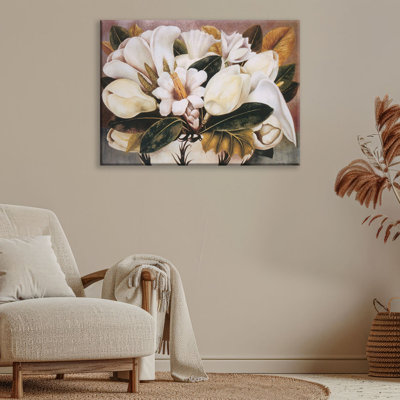 Magnolias by Frida Kahlo Gallery Wrapped Canvas