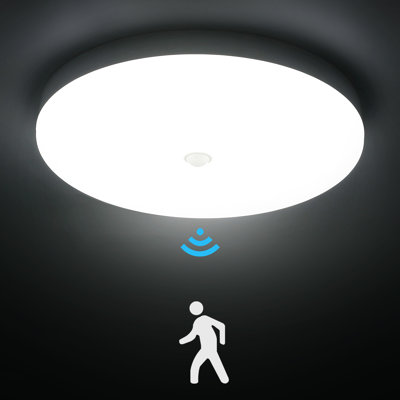 Danyia Silver LED Outdoor Flush Mount