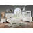 Elegant Tufted Bed Frame with Integrated LED Lighting