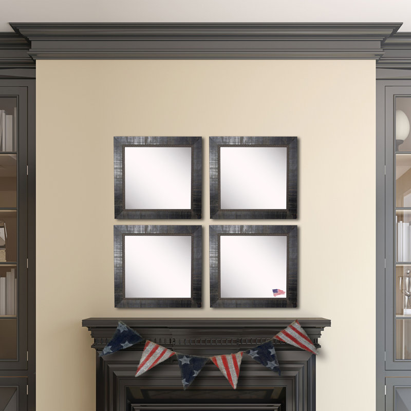 Ensemble de miroirs muraux 4 pièces Vinson