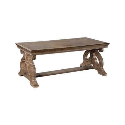Table basse traditionnelle 51,6 ", chêne