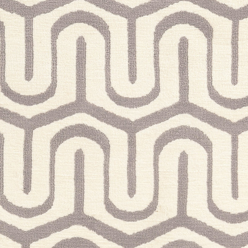 Kobe Hand Tufted Geometric Indoor Rug, Rectangle 5' x 7'