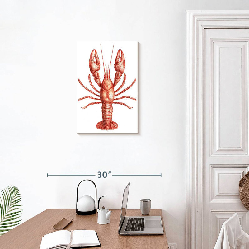 Brampt Vintage Crawfish, 24" H x 16" W
