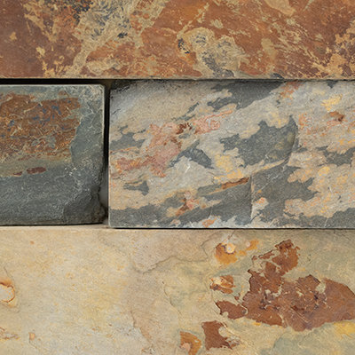 Stonecrest 6 in. x 18 in. Split Face Natural Stone Ledger Corner Wall Tile, Sierra Gold