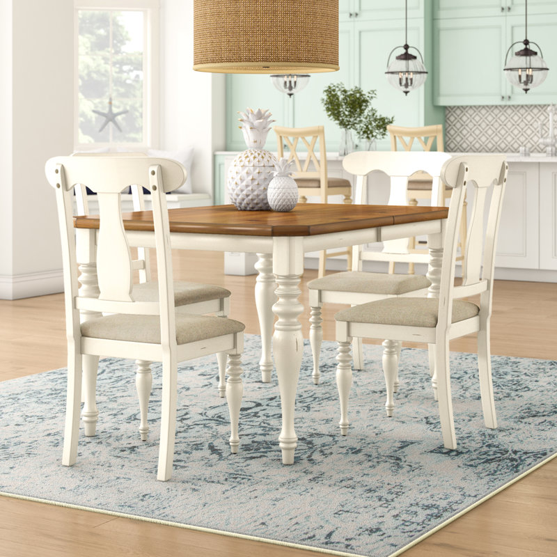 Quinta Extendable Four Leg Dining Set