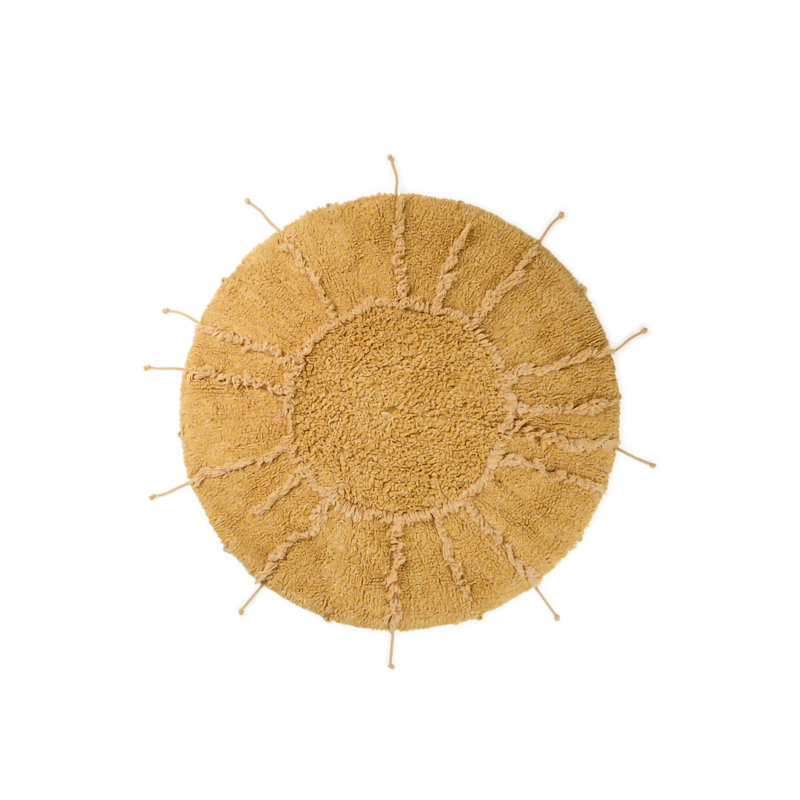 Maman, je veux être astronaute, tapis lavable multishape solaire 3 pi 3 po x 3 pi 3 po
