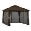 Pavillon de jardin en acier de qualité supérieure avec moustiquaire MASTERCANOPY-93723300-70124942