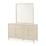 Petite commode avec miroir Lotus Bay - Sable