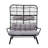 2 Person Indoor Outdoor Egg Chair W/ottoman-249032275-249032272
