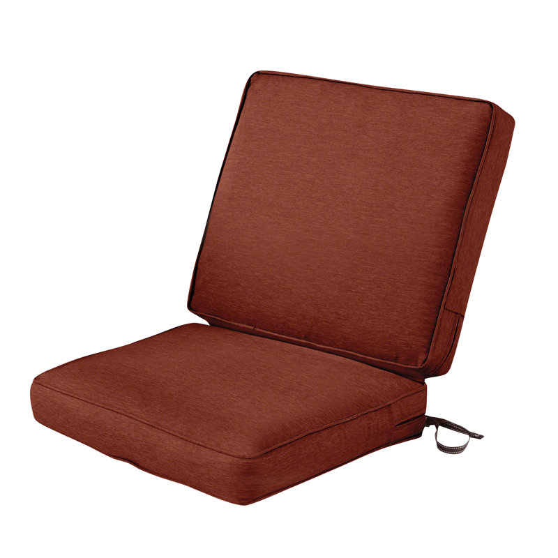 Ayvion Outdoor 3'' Seat / Back Cushion, Heather Henna