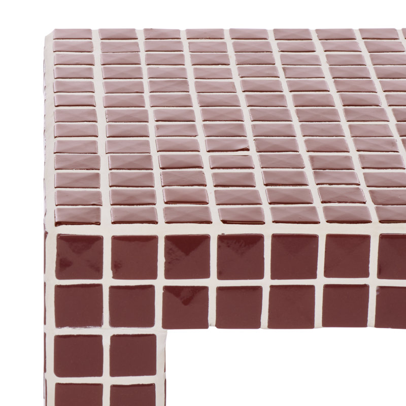 Hotaru Accent Table, Bordeaux